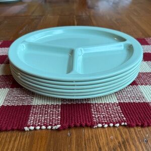 Set of 6 Vintage Texas Ware Picnic Dinner Plates